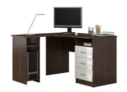 СПУ-7 угловой письменный стол, глянец 15 100 Р. в Вира Мебель СПУ-7 угловой письменный стол, глянец