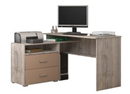 СПУ-12 угловой письменный стол, глянец 13 700 Р. в Вира Мебель СПУ-12 угловой письменный стол, глянец