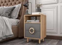 "Ришелье 29" прикроватная тумба на ножках 9 000 Р. в Вира Мебель "Ришелье 29" прикроватная тумба на ножках