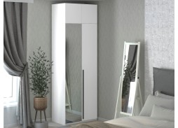 "Лаура 2+А" шкаф двухдверный с зеркалом