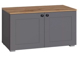 "Остин" тумба серый графит/дуб вотан, ф-ка "Моби"