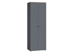 "Остин" прихожая, комплектация 1, серый графит/дуб вотан, ф-ка "Моби" 62 400 Р. в Вира Мебель "Остин" прихожая, комплектация 1, серый графит/дуб вотан, ф-ка "Моби"