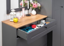 "Остин" прихожая, комплектация 7, серый графит/дуб вотан, ф-ка "Моби"