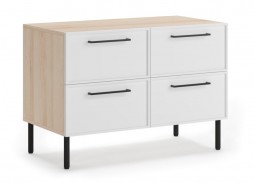 "Николь 1-1" комод Бук песочный/МАТ-00