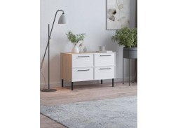 "Николь 1-1" комод Бук песочный/МАТ-00