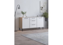 "Николь 2-1" комод Бук песочный/МАТ-00