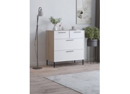 "Николь 5-1" комод Бук песочный/МАТ-00