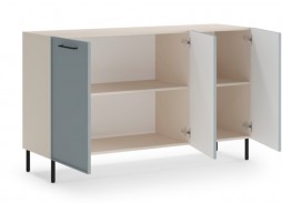 "Николь 6-3" тумба Сатин 7045 SU/МАТ-17