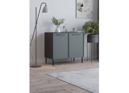 "Николь 7-4" тумба Морское дерево карбон К016PW/МАТ-18