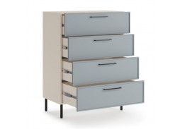 "Николь 8-3" комод Сатин 7045 SU/МАТ-17