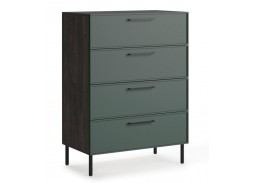 "Николь 8-4" комод Морское дерево карбон К016PW/МАТ-18