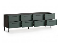 "Николь 9-4" тумба Морское дерево карбон К016PW/МАТ-18