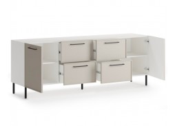 "Николь 10-2" комод Белый 0101PE/МАТ-04