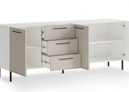 "Николь 11-2" тумба Белый 0101PE/МАТ-04