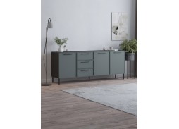 "Николь 11-4" тумба Морское дерево карбон К016PW/МАТ-18