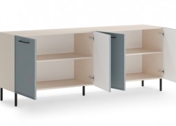 "Николь 13-3" тумба Сатин 7045 SU/МАТ-17