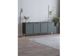 "Николь 13-4" тумба Морское дерево карбон К016PW/МАТ-18