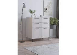 "Николь 14-2" комод Белый/МАТ-04