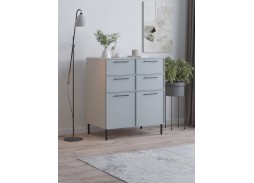 "Николь 14-3" комод Сатин 7045 SU/МАТ-17