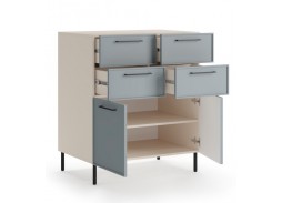 "Николь 14-3" комод Сатин 7045 SU/МАТ-17