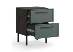 "Николь 17-4" тумба Морское дерево карбон К016PW/МАТ-18