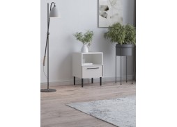 "Николь 18-2" тумба Белый/МАТ-04