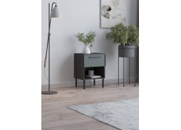 "Николь 19-4" тумба Морское дерево карбон К016PW/МАТ-18