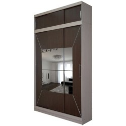 Москва 3+А шкаф купе с  антресолью.