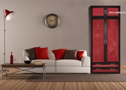 "Комфорт-Люкс 2.2+А" шкаф распашной 13 400 Р. в Вира Мебель "Комфорт-Люкс 2.2+А" шкаф распашной