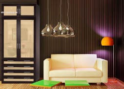 "Комфорт-Люкс 2.4+А" шкаф распашной 16 100 Р. в Вира Мебель "Комфорт-Люкс 2.4+А" шкаф распашной