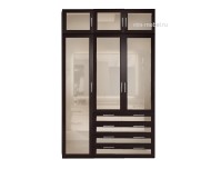 Комфорт-Люкс 3.4+А шкаф распашной