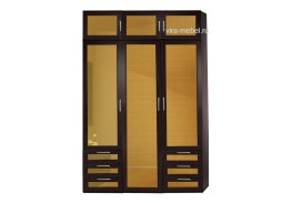 "Комфорт-Люкс 3.6+А" шкаф распашной 20 400 Р. в Вира Мебель "Комфорт-Люкс 3.6+А" шкаф распашной