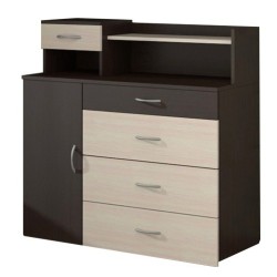 комод Лидер 4,1 с надставкой