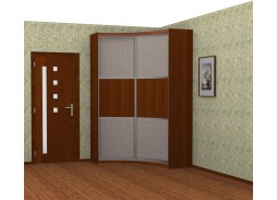 шкаф купе "Радион" радиусный