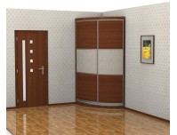 Радион 2 шкаф купе (итальянский орех)