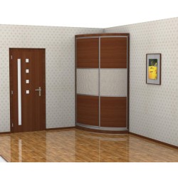 Радион 2 шкаф купе (итальянский орех)