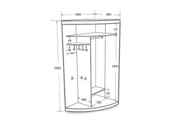 "Радион 2" шкаф купе