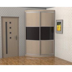 Радион 2 шкаф купе (дуб молочный)