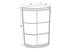 "Радион 2" шкаф купе