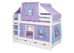 "Белоснежка" кровать двухъярусная игровая