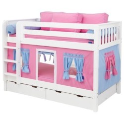 Мальвина кровать двухъярусная игровая