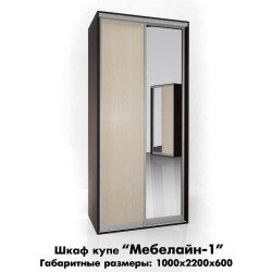 Мебелайн 1 шкаф купе