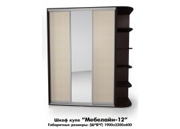 "Мебелайн 12" шкаф купе 36 300 Р. в Вира Мебель "Мебелайн 12" шкаф купе
