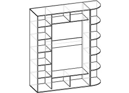 "Мебелайн 12" шкаф купе 36 300 Р. в Вира Мебель "Мебелайн 12" шкаф купе