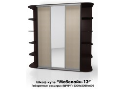 "Мебелайн 13" шкаф купе 41 100 Р. в Вира Мебель "Мебелайн 13" шкаф купе