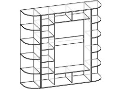 "Мебелайн 13" шкаф купе 41 100 Р. в Вира Мебель "Мебелайн 13" шкаф купе