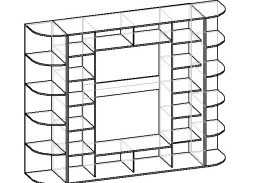 "Мебелайн 15" шкаф купе 53 600 Р. в Вира Мебель "Мебелайн 15" шкаф купе