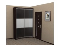 Радуга вогнутый радиусный шкаф купе (450)