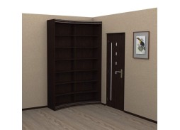 "Радуга" вогнутый радиусный шкаф купе (450)