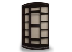 "Мебелайн 3" радиусный шкаф купе 37 300 Р. в Вира Мебель "Мебелайн 3" радиусный шкаф купе